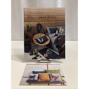 Rowan Cosy Alpaca Knits By Jem Weston 10 Cozy Projects Signed By‎ Author